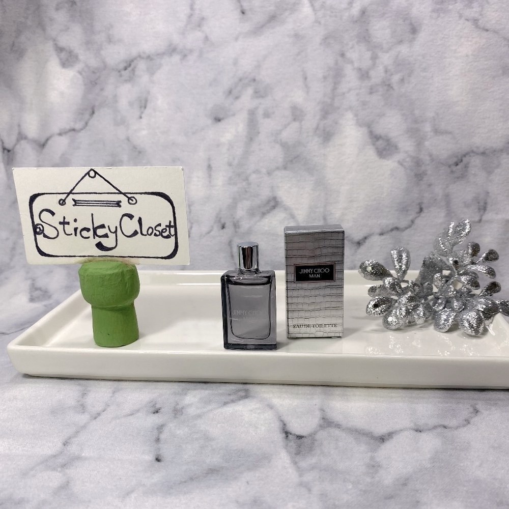 Jimmy Choo Man EDT,Fresh Modern Woody Lavender Melon-Mini 4.5ml,0.15oz-BOXED-NEW